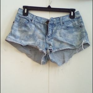 2/$14 Denim cut off shorts